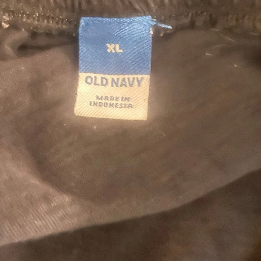 Old Navy Black Milkmaid Puff Sleeve Square Neck Blouse Top XL